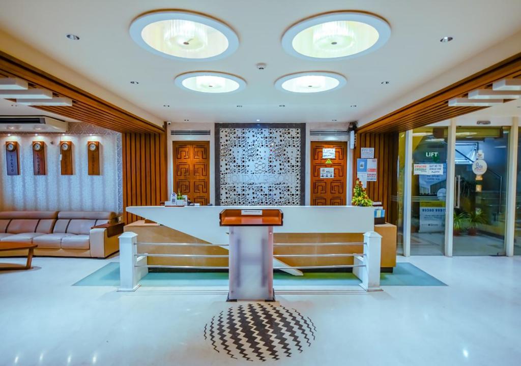 Lobby, Hotel Holiday Resort in Puri