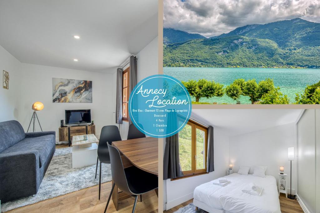 Rive Bleu Charming T2 with Shared Beach - 1