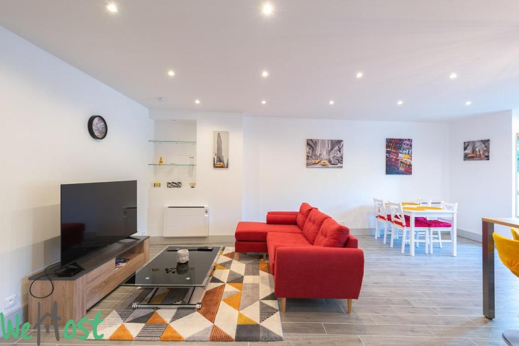 4 personnes - Terrasse + parking privé - 3