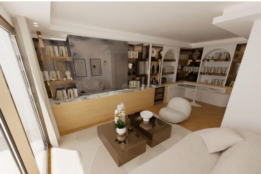 REF 2067 - Cannes Appartement entièrement rénové proche Croisette à louer - 2