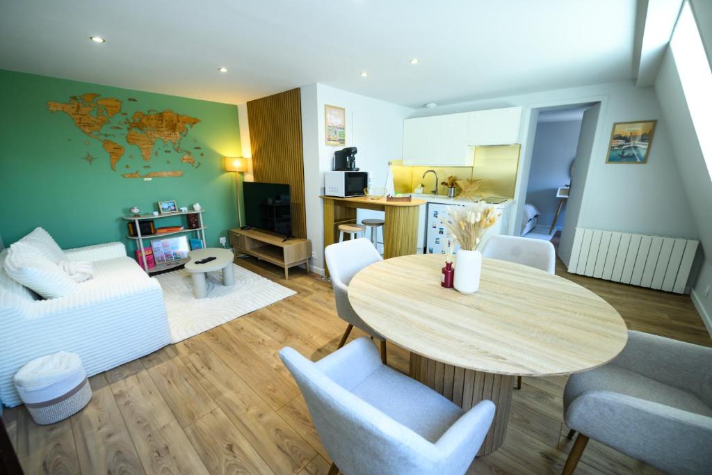 Le Voyageur Dijonnais-T2-Hyper centre-Clim-Wifi - 2