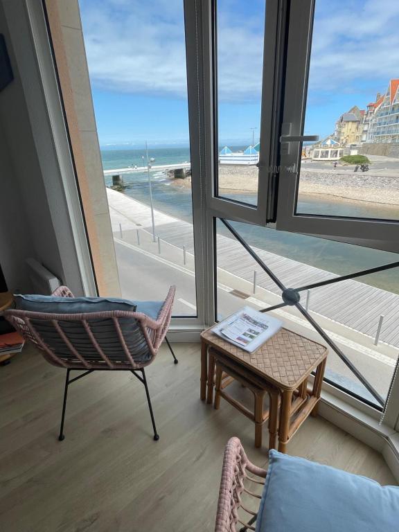 Appartement Wimereux "les pieds dans l'eau", parking, wifi - 2