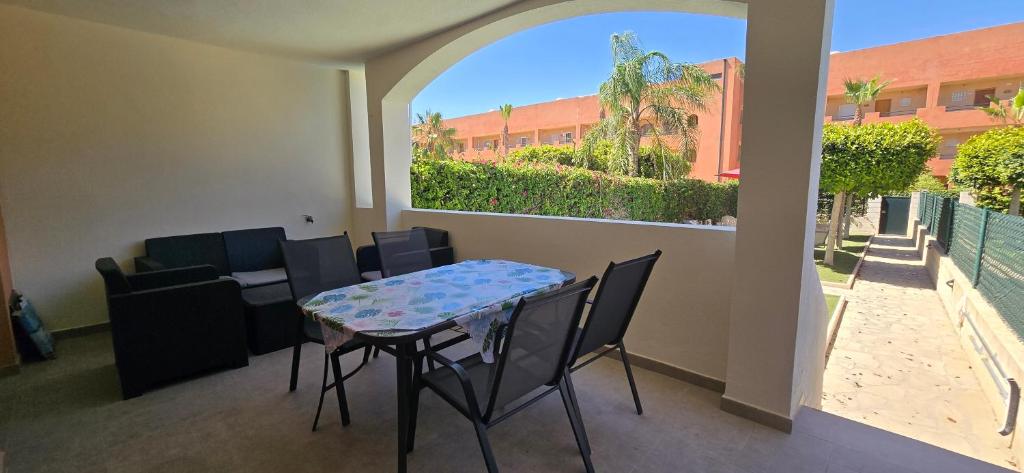 Apartamentos Paraíso Vera Playa, Ed Nuku Hiva, Bajo X con PISCINA PRIVADA y jardín privado a PIE de PLAYA , WIFI - 3