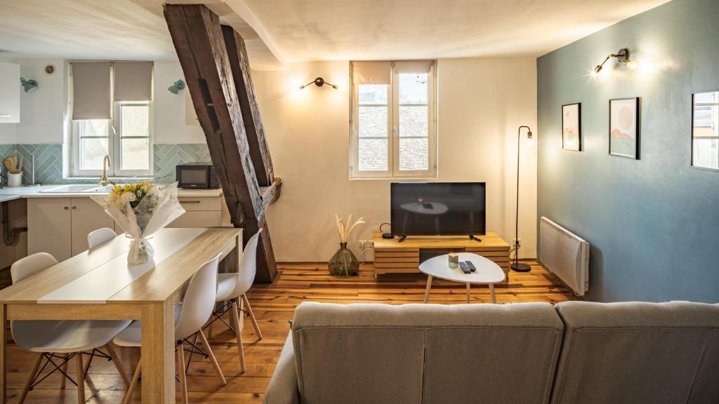 Duplex Poincaré - Proche Hôtel de Ville - 4 pers - 5