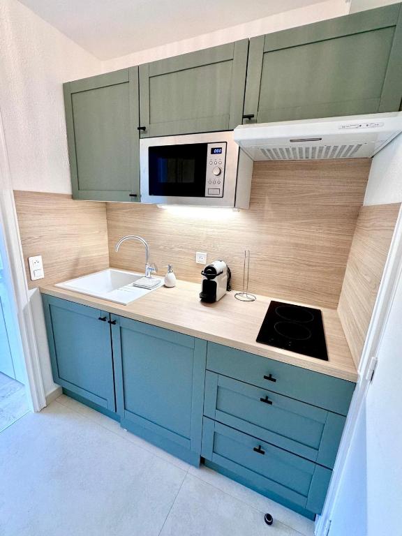 Nice studio with sleeping area, pool, parking, air conditioning - 5