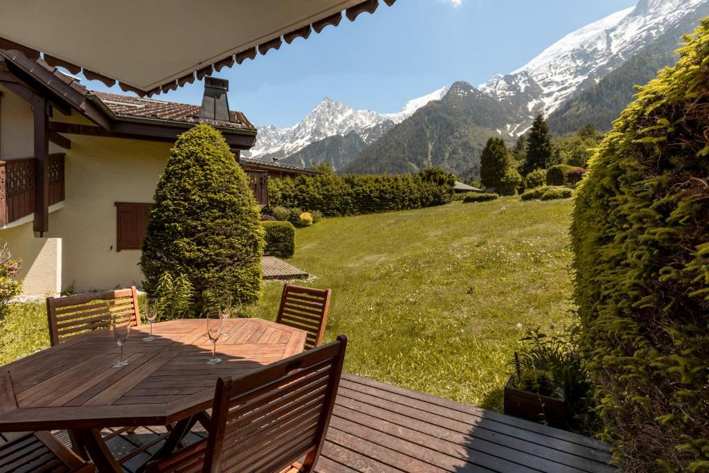Les Grandes Jorasses 3 - Jardin - Vue massif Mont Blanc - 1