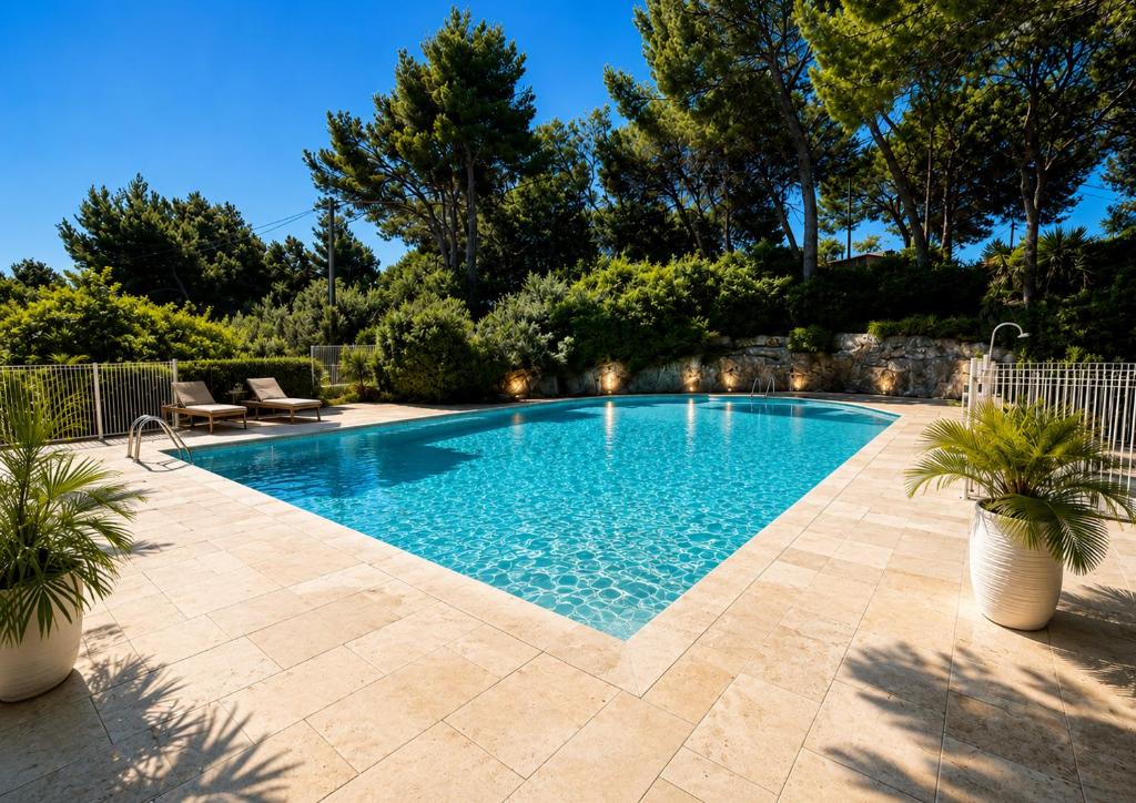 Studio Piscine Clim à 300m de la Plage des Sablettes - 5