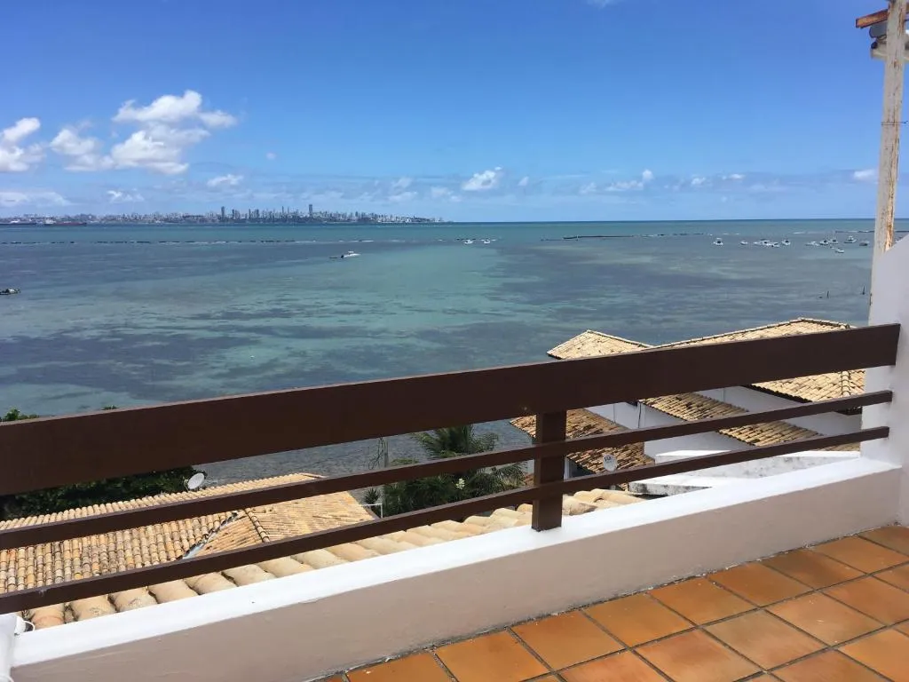 Dúplex Frente Mar na ilha de Itaparica，位于伊塔帕里卡岛维拉克鲁兹的酒店