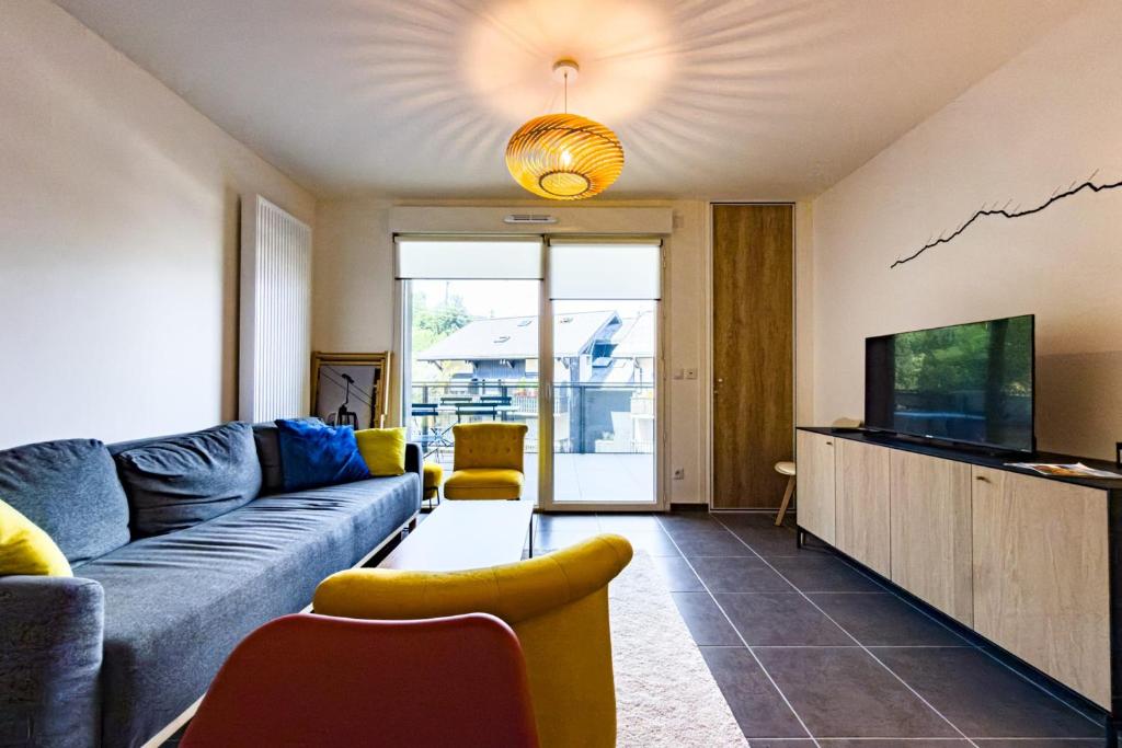 Appartement neuf avec terrasse vue sur les Aravis - 2