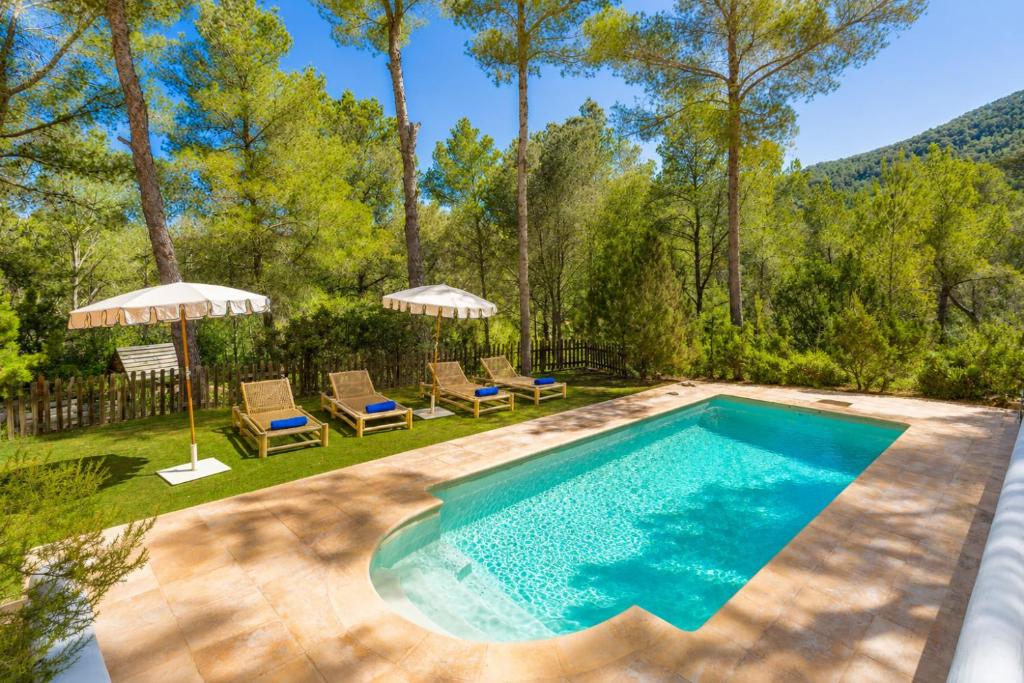 Can Rafalet Casa y piscina cerca de Cala Vadella - 2