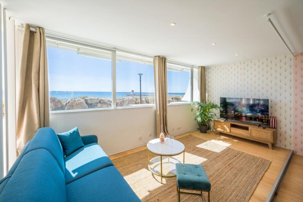 French Riviera Loft Panoramic Sea View, Beachfront - 1