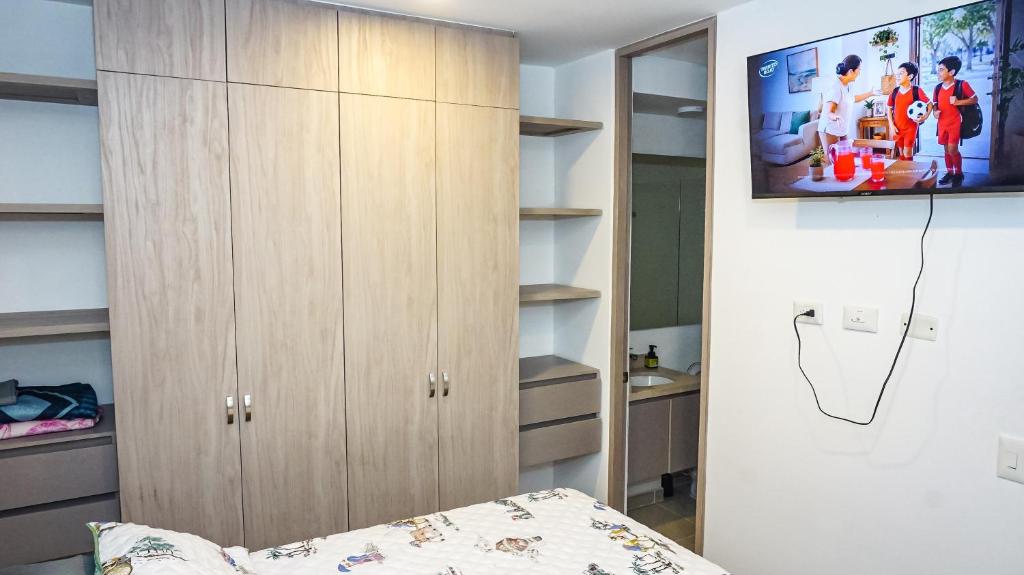 Apartamento Vacacional con Piscina y Parqueadero Cerca al Rodadero - 1