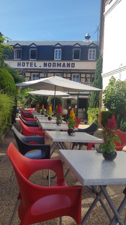 Hotel Normand Yport non etoile ambiance familiale 전경