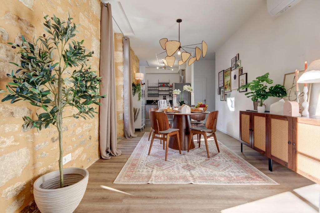 Elegant 4 pers terrace parking heart of Sarlat - 3