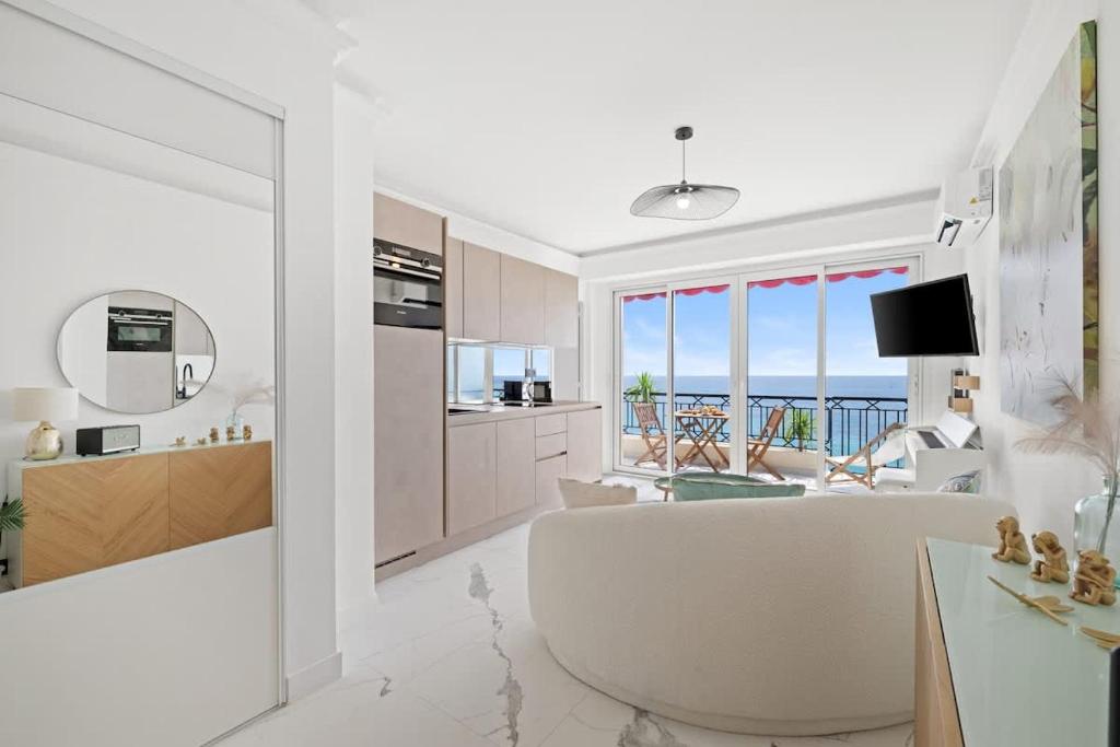 Le Saint Yves appartement dernier étage, vue mer, rénové, AC - 4