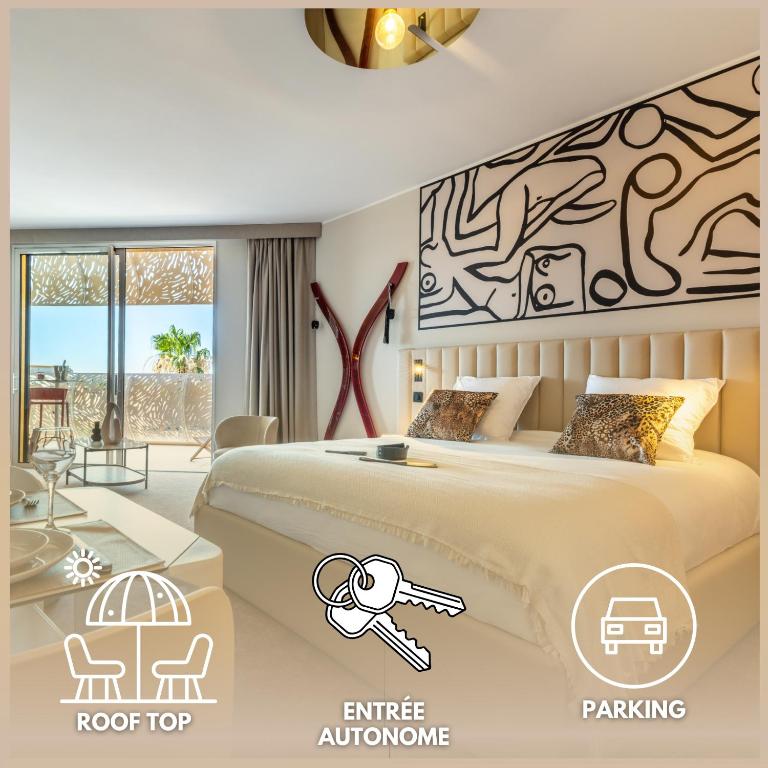 X Vibes Couple Only Suite design rooftop et parking Village Naturiste - 1