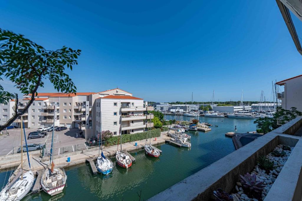 Marine de port, calme et plage - 2