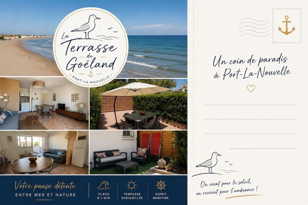 La Terrasse du Goéland, 50 m de la plage - 1