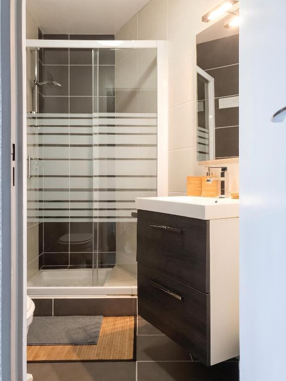 Studio chaleureux à Uvernet-Fours, 25m² avec vue montagne - 5