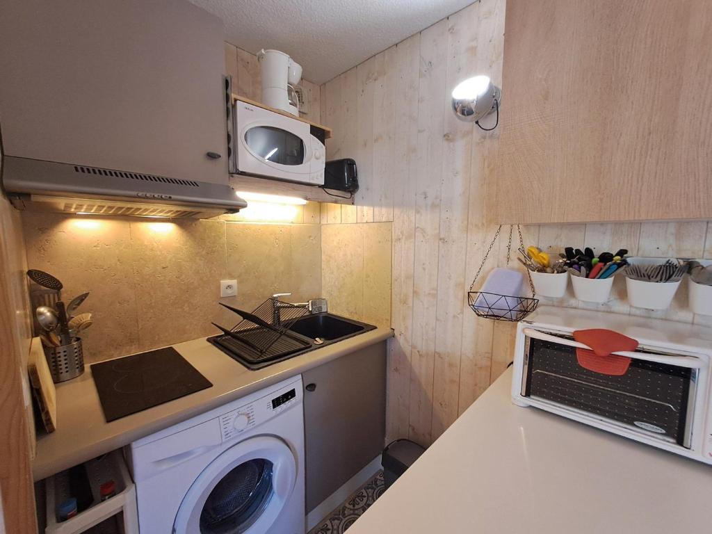 Studio cosy 3 pers, animaux ok, parking - Les Deux Alpes - FR-1-516-213 - 5