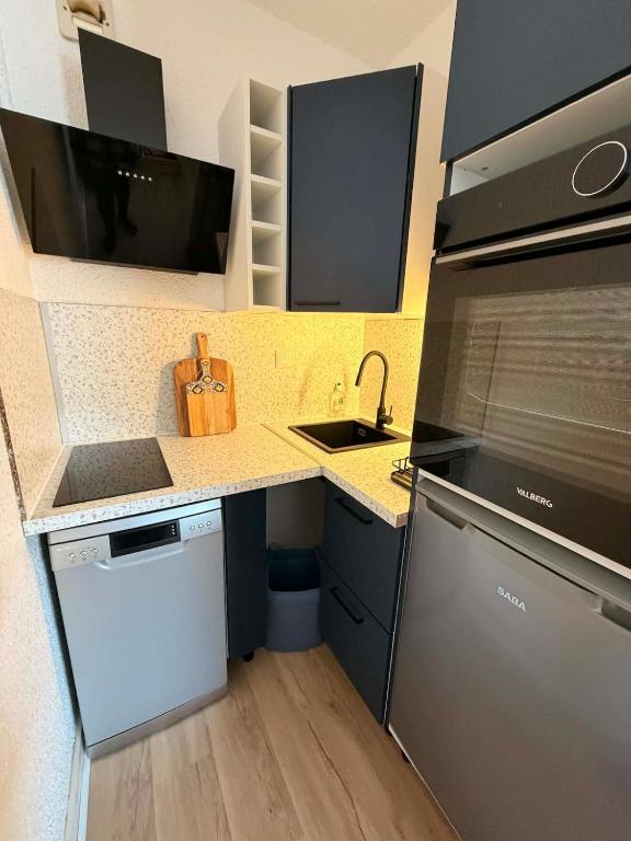 Studio 6 personnes au pied des pistes avec parking - 4