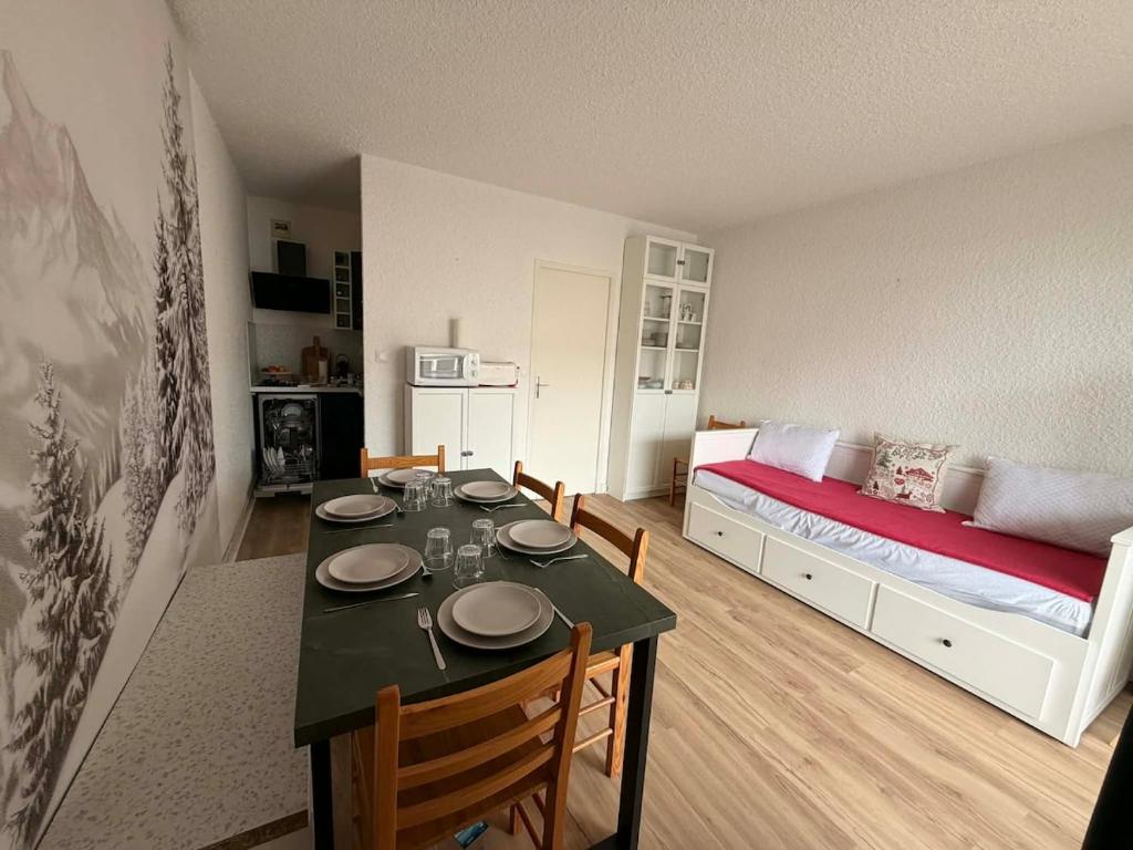 Studio 6 personnes au pied des pistes avec parking - 5