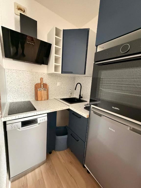 Studio 6 personnes au pied des pistes avec parking - 3
