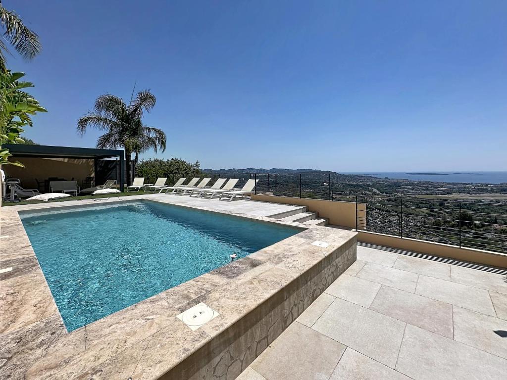 Amazing sea view Villa near Cannes, Pool, 5 bedrooms, 4 bathrooms - 2