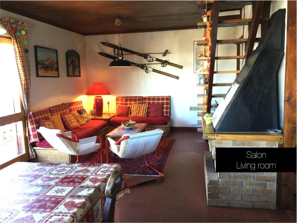 Grand appartement dans chalet au pied des pistes 80m du télésiège des Bouleaux - 5