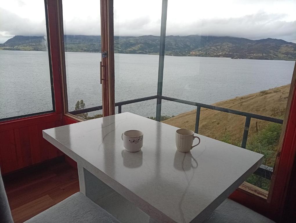 Cabaña la María jacuzzi, Hidromasaje junto a laguna de tota - 3