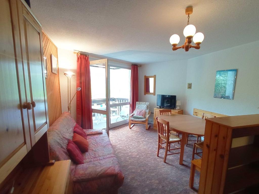 Studio au pied des pistes - balcon - 6 pers - 1