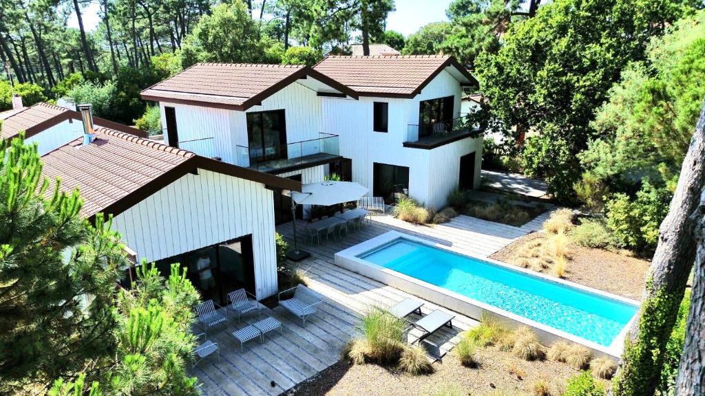 Magnifique villa d'architecte avec vue sur le Bassin d'Arcachon au village du Canon - Cap Ferret - 3