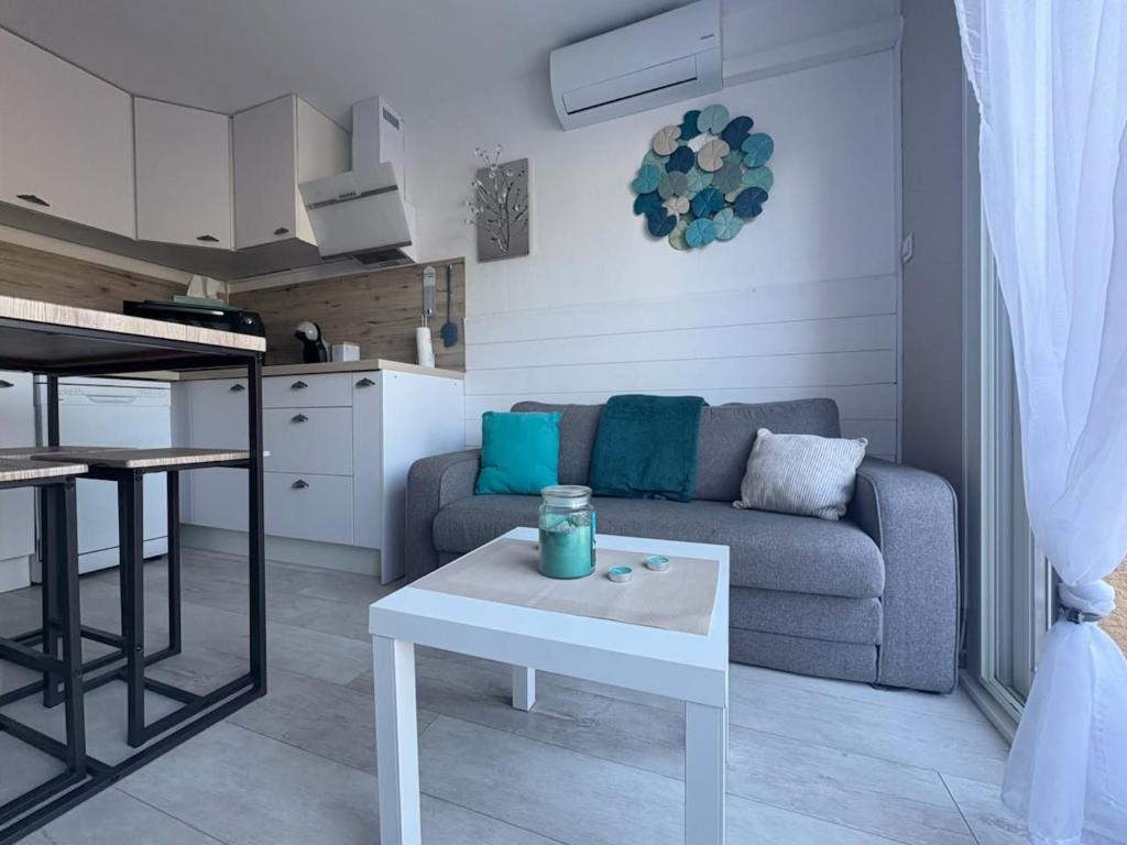 Maison Clealine Frontignan plage à 100m, Meublé Tourisme 3 étoiles, parking gratuit, wifi - 2