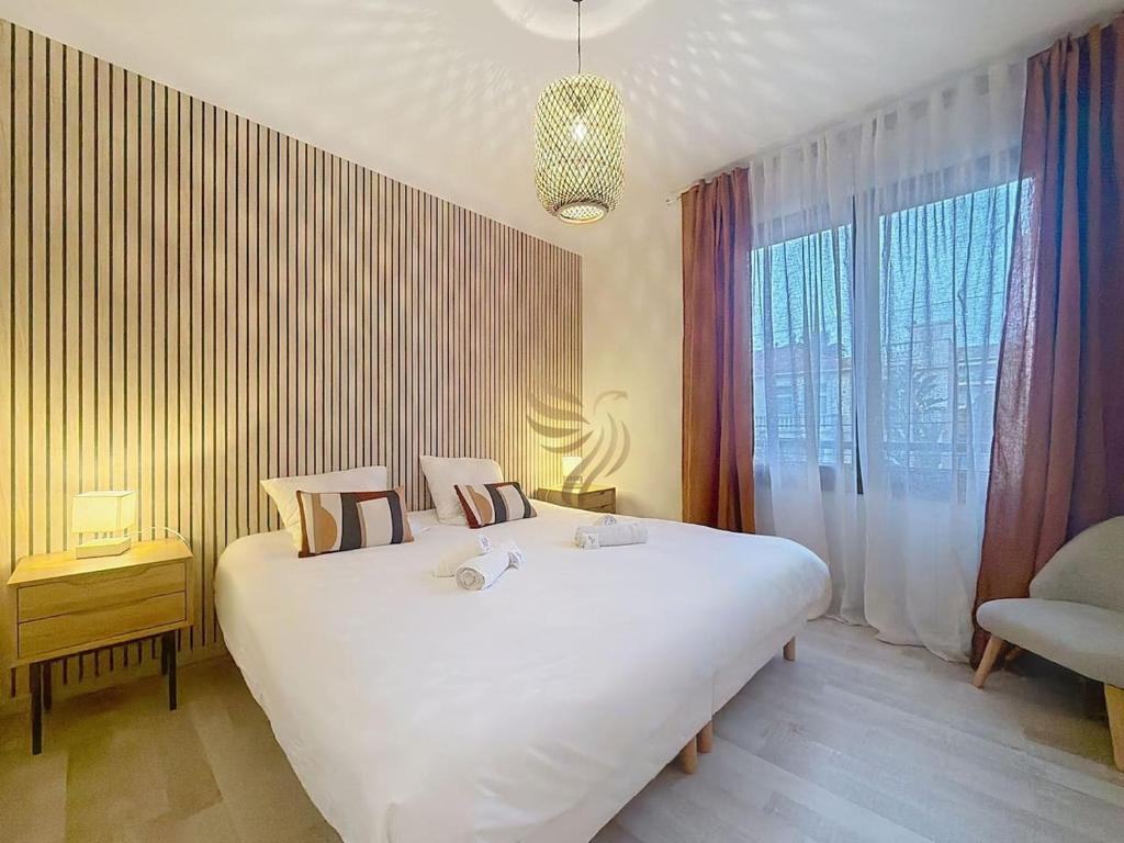 Apt3BR,AC,WiFi, sea view, parking, 3min to beach - 5