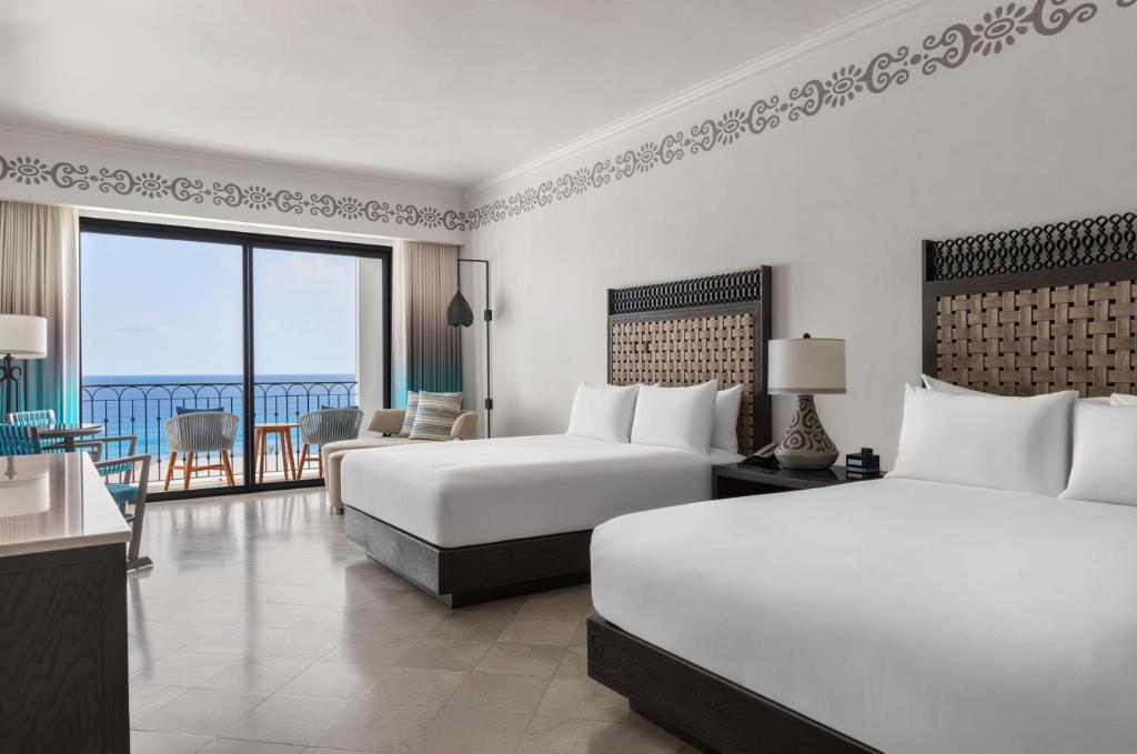 Deluxe 2 Queen Beds Mobility Accessible - Casa Dorada at Hilton - 5