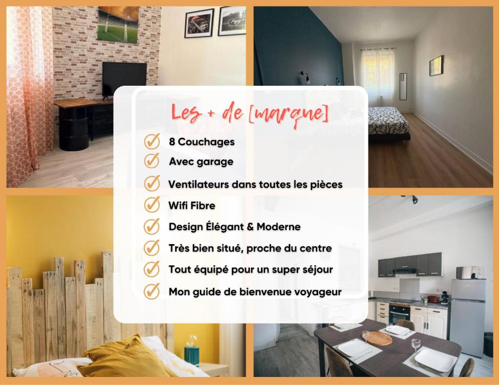 "Le cocon de Sapiac" grand appartement avec garage - 3
