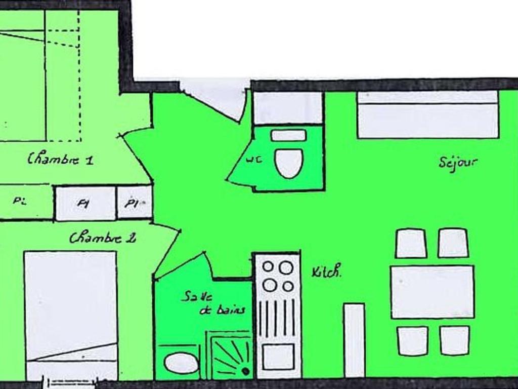 Appartement accueillant animaux - 5 pers. - FR-1-886-44 - 4