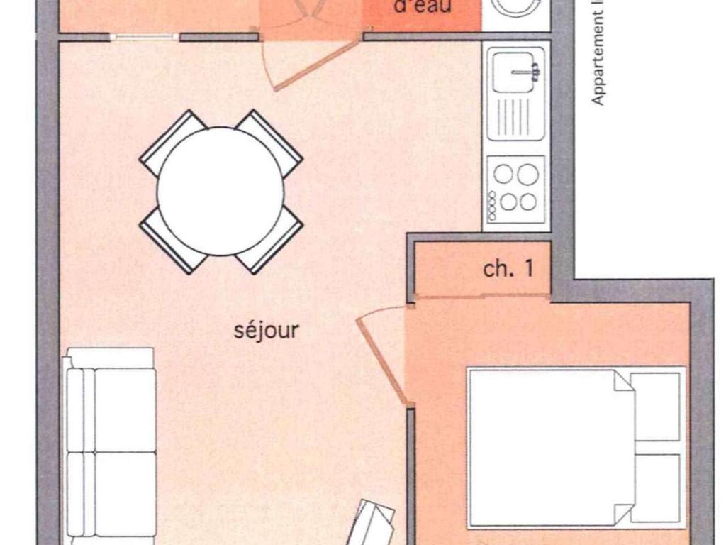 Appartement confortable, vue village - 4 pers. - FR-1-886-28 - 5