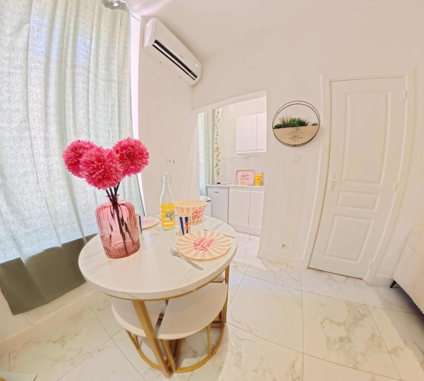 Beautiful refurbished air conditioned studio heart of Nice - 3
