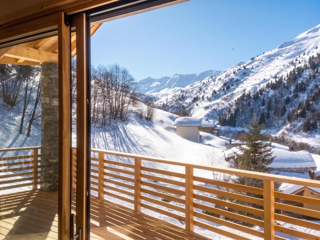 Chalet chaleureux montagne, Valmeinier, vue imprenable + 180 m² - 2