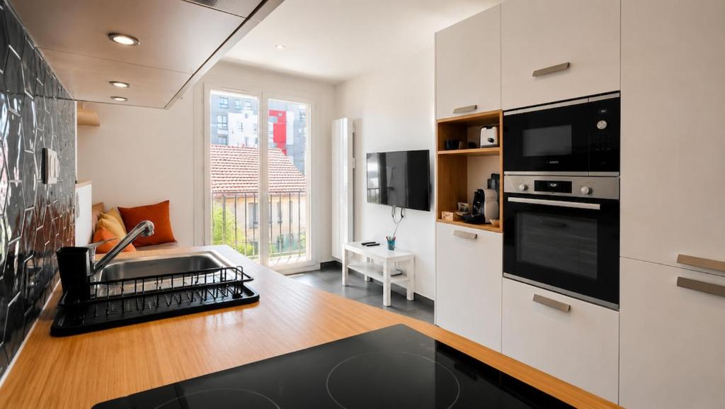 Le Smart & Cosy - Location Logement Entier - 3 Chambres - Parking Gratuit autour de la coproriété -- Wifi Fibre -Gare à 20 min - 2