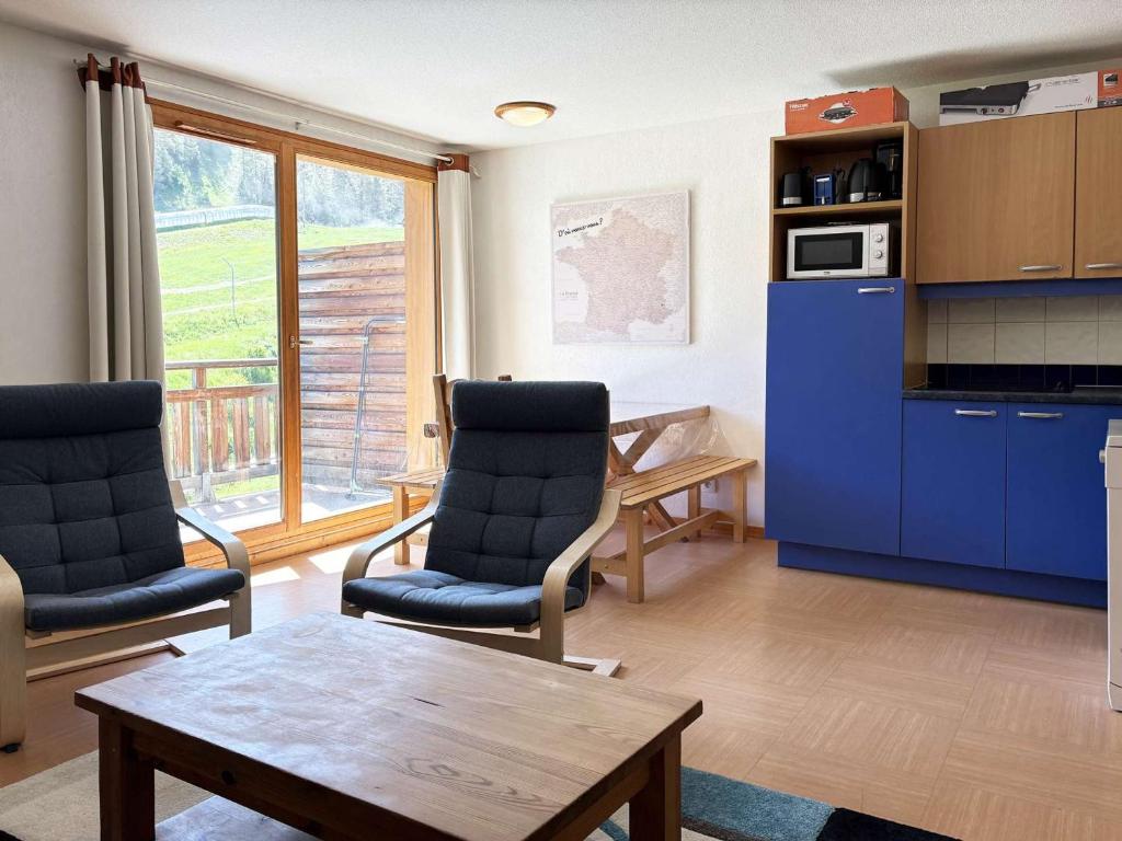 Appartement skis aux pieds Les Orres 1800, balcon - FR-1-322-702 - 5