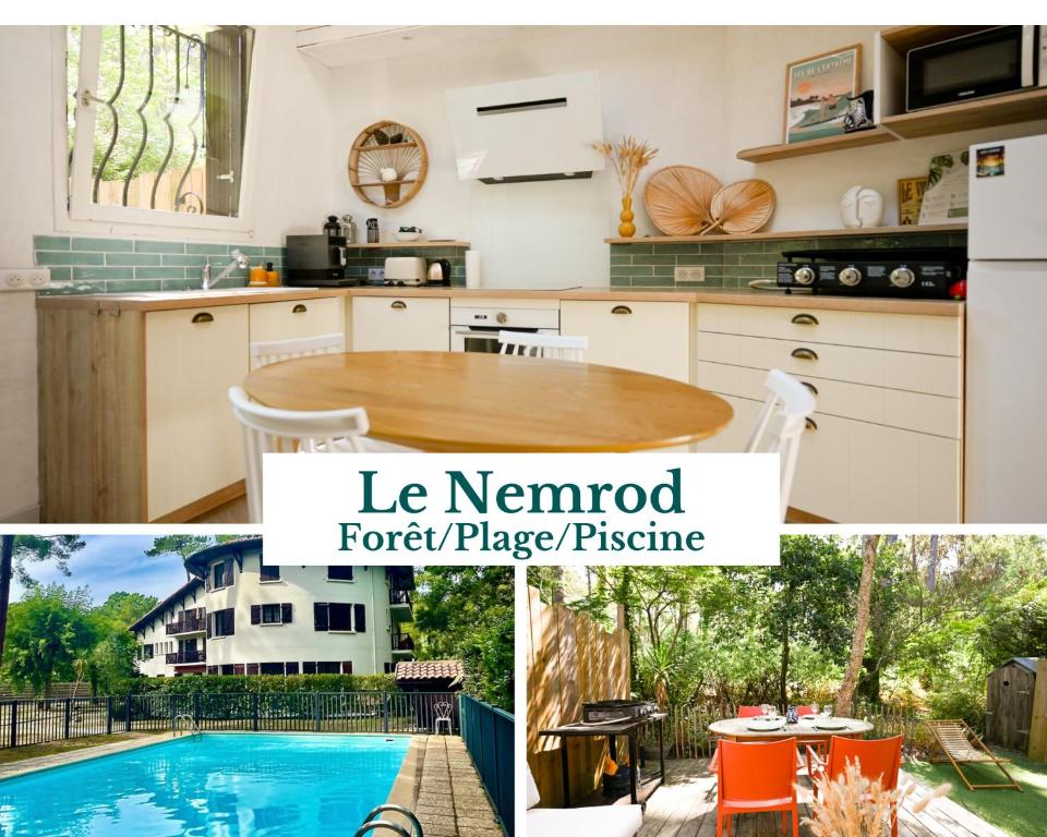 Le Nemrod, Cocon familial à Hossegor, Piscine et Terrasse - 1