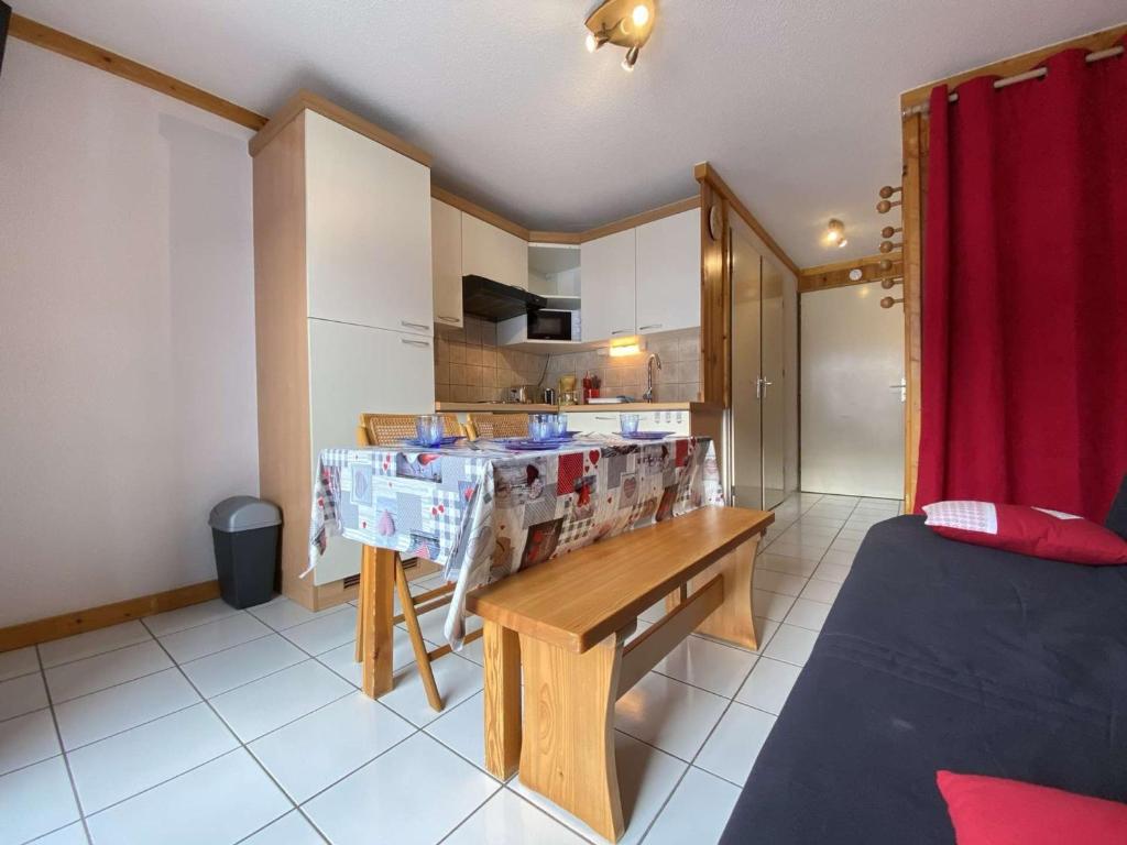 Studio cabine, animaux acceptÃ©s - 4 pers., vue sur pistes - 3