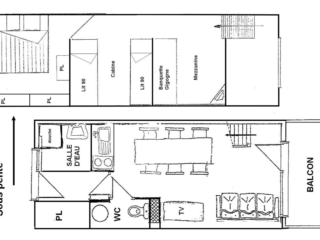 Les Saisies - Appartement 3 pièces mezzanine, 8 pers, plein sud, tout équipé - FR-1-293-9 - 4