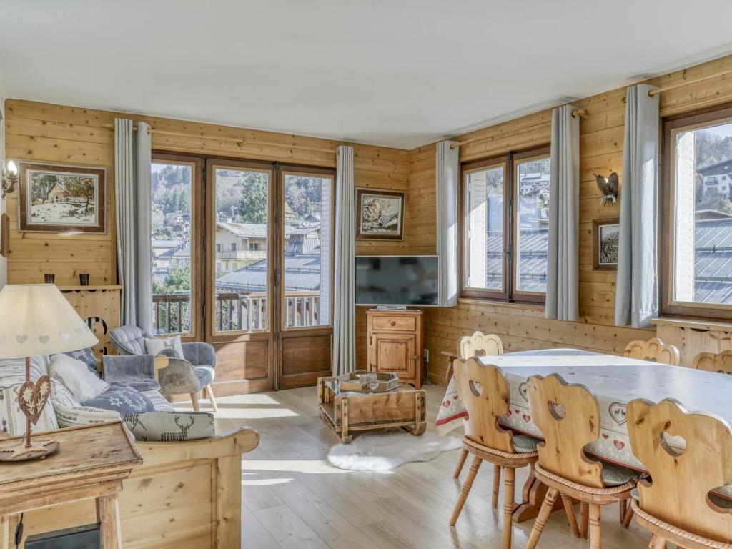 Appartement 2 chambres en centre-ville à Megève avec balcon et wifi - FR-1-453-107 - 1