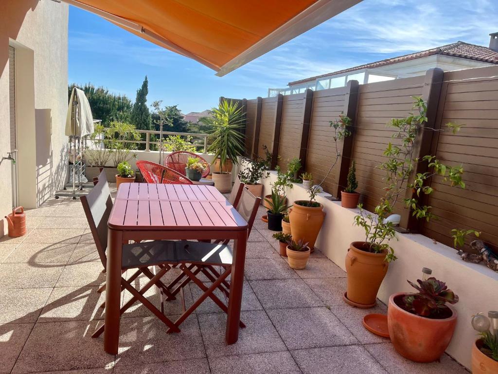 La Terrasse de la Corniche Grand T3 Terrasse 27m Plage 300m Climatisation Parking Quartier Corniche - 1