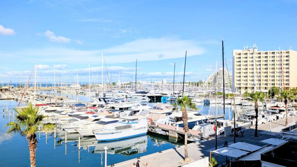 "L'Escale Port" Studio climatisé avec belle vue port - 2