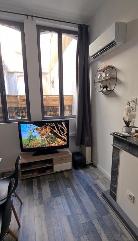 Appart cosy avec balnéo, balcon, clim à 15 min de la Cité - 4