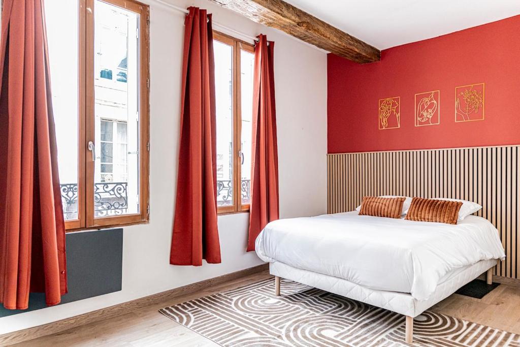 Le Feu de Bois - Appartement chaleureux au cœur D'Orléans - 2
